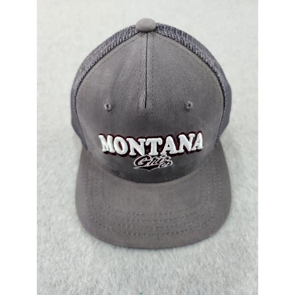 New University Of Montana Grizzlies Snapback Hat Cap Grizz Bear YOUTH Adjustable - Picture 2 of 7